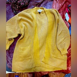 Yellow Cardigan